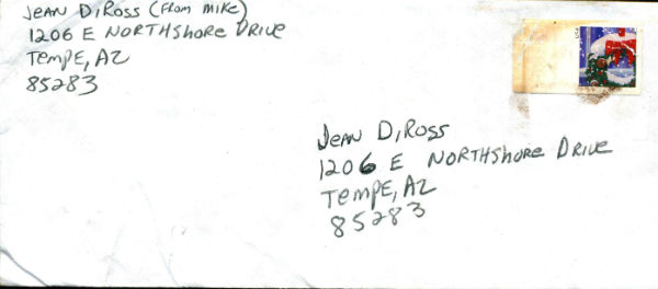 Jean Diross, Jean Di Ross gave me $300 at Frys on Sat, Sept 16, 2017 - envelope